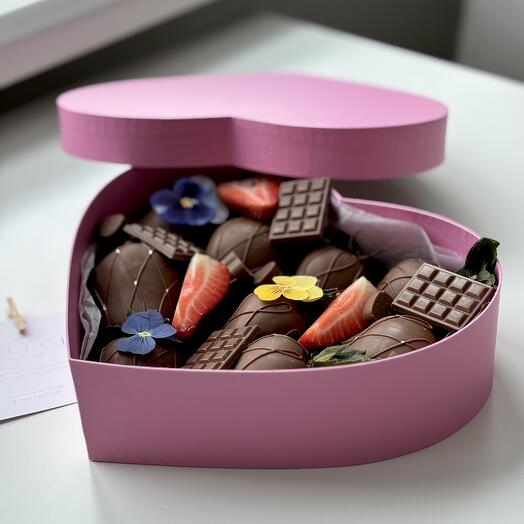 Клубника в шоколаде Callebaut 8-9 шт