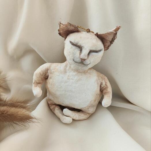 Ватная игрушка Дзен Кот