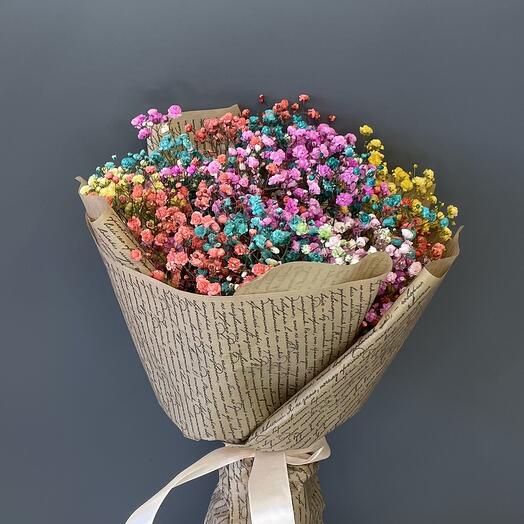 Bouquet of five gypsophila
