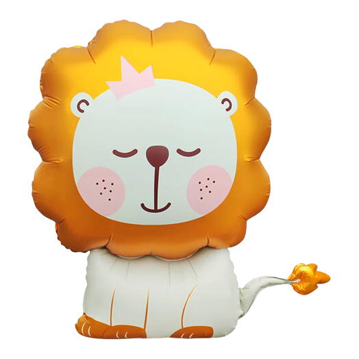 Воздушный шар Золотой лев. Helium balloon Golden Lion