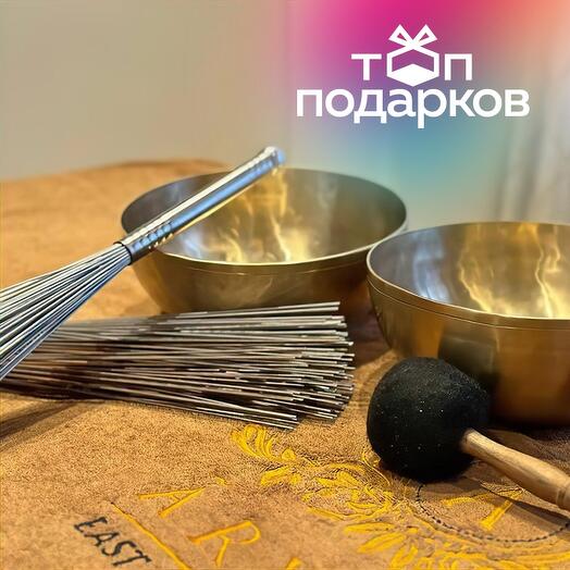 Подарочный сертификат Массаж поющими чашами и даосскими вениками, 1 чел. (1 час) (Москва)
