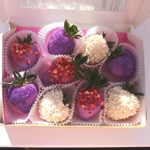 Клубника в шоколаде 9 штук 🍓