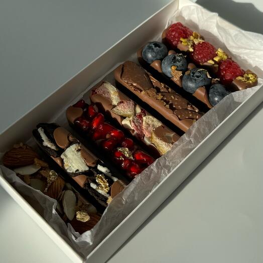 Батончики с начинками 7 штук