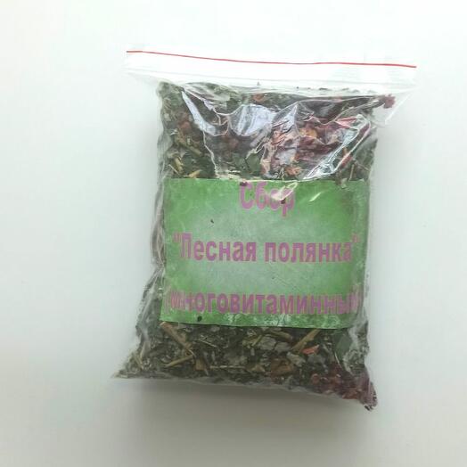 Травяной чай лесная поляна