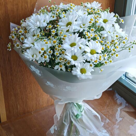 Дуо букет "Ромашковое поле"