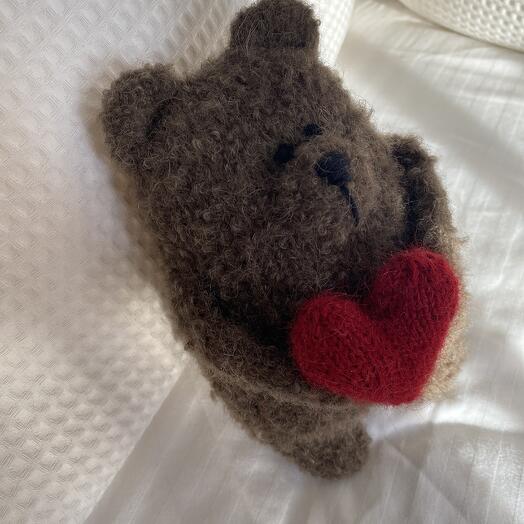 Мишка из страны чудес вязаный