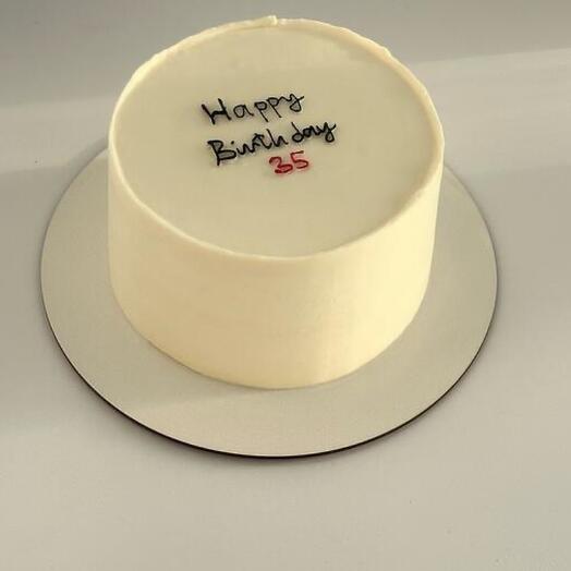 Торт 1,5кг «Happy Birthday» в подарок на день рождения Любая Ваша надпись