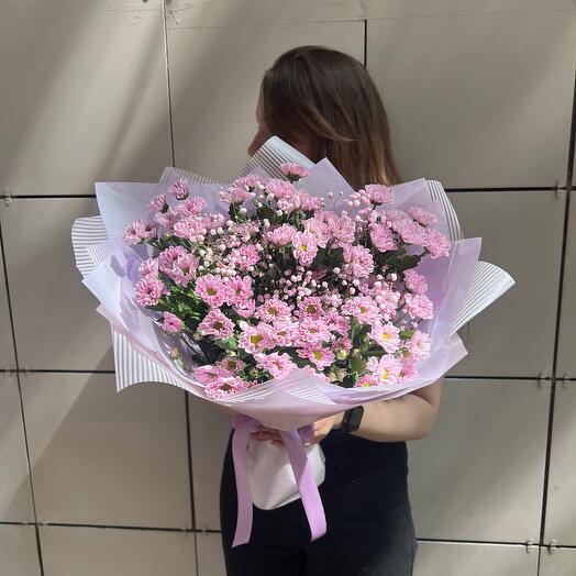 Букет «Мини комплимент» с сантини 💜