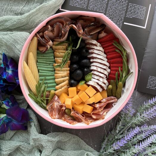 Подарочный набор "Яркость вкусов" на пикник, коллеге, в офис, в подарок