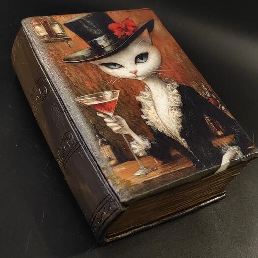 Свеча"Книга" с ароматом День в спа