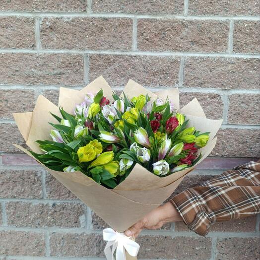 15 альстромерий