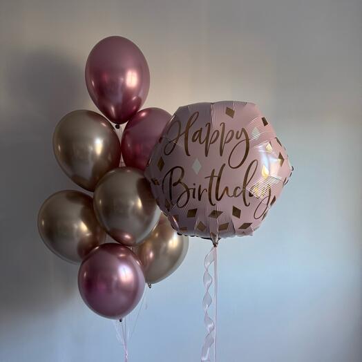 Шарики Happy b-day
