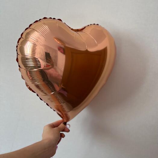 Фольгированное сердце 💓