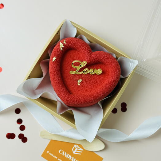 Бенто торт «муссовый сердце💖» «14 февраля»