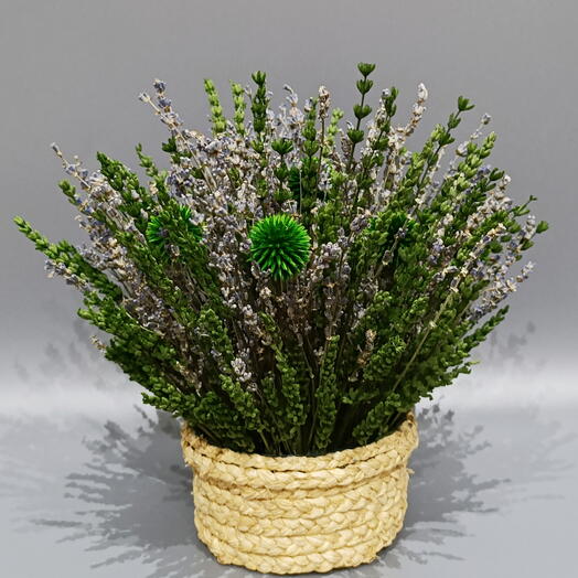 Композиция из сухоцветов