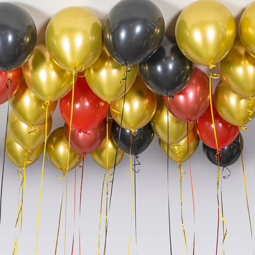 Набор шаров под потолок «Осенний закат»