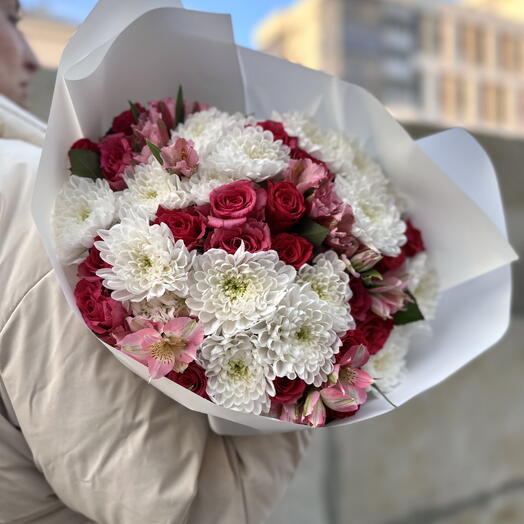 Аромат любви 💖 букет с розами