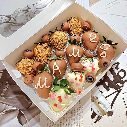 Клубника 🍓 в шоколаде МАМЕ