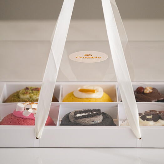 Кукисы печенье crumble крамбл с начинкой печеньки