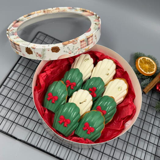 Печенье Мадлен новогодний набор