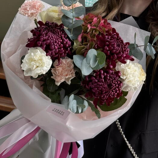 Бигуди и диантусы