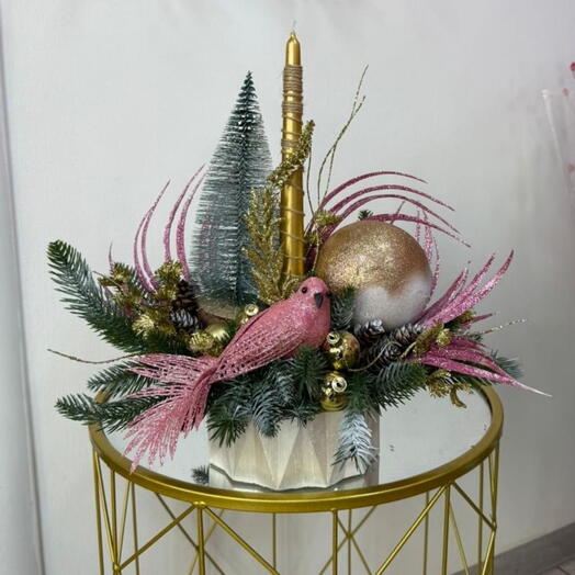 Композиция птица