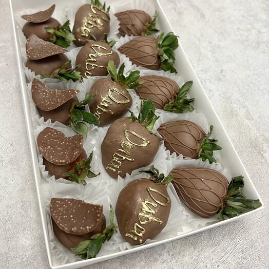 Клубника в шоколаде ДУБАИ