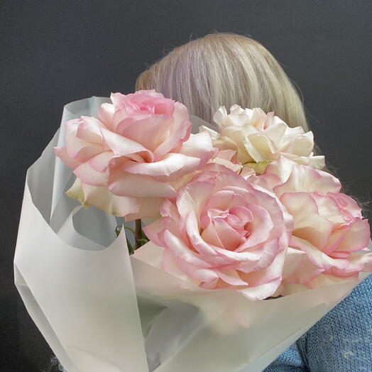 Букет из французских роз 3