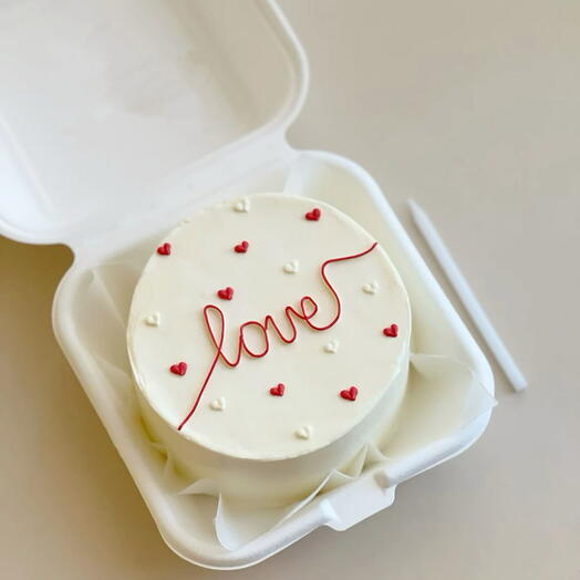 Бенто торт Love