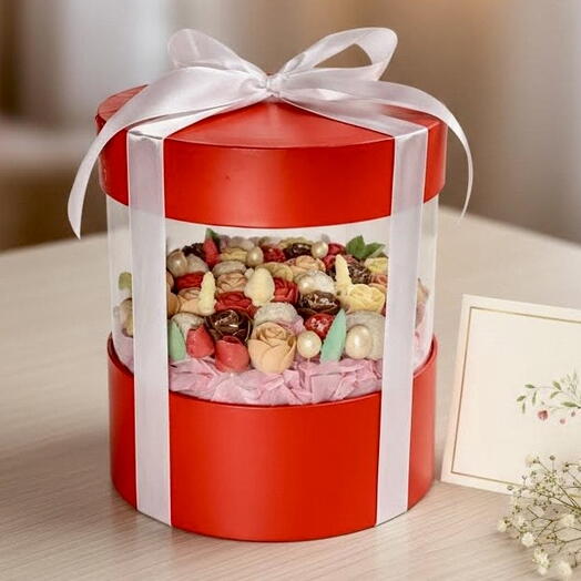 Букет из шоколадных роз и рафаэлло