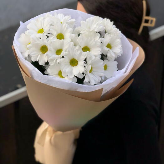Букет из хризантемы Кеннеди