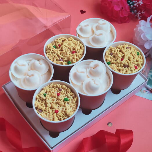 Набор Cake to go лапша дошик в подарочной упаковке