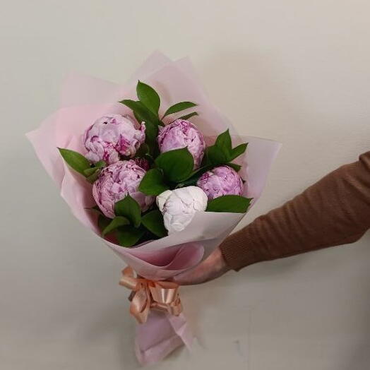 Букет Пионовый шарм
