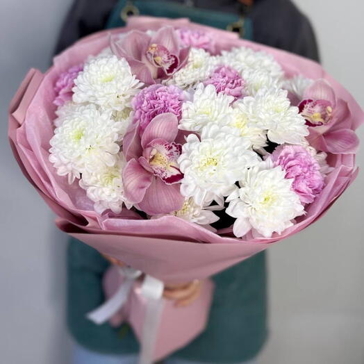 Букет с орхидей🌸