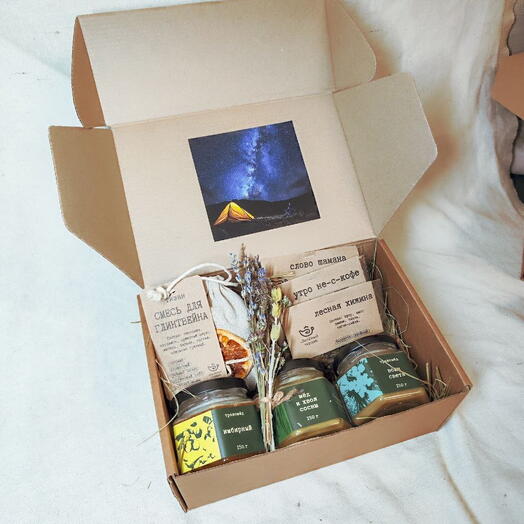 Бокс подарочный к 8 марта  «Сила природы»