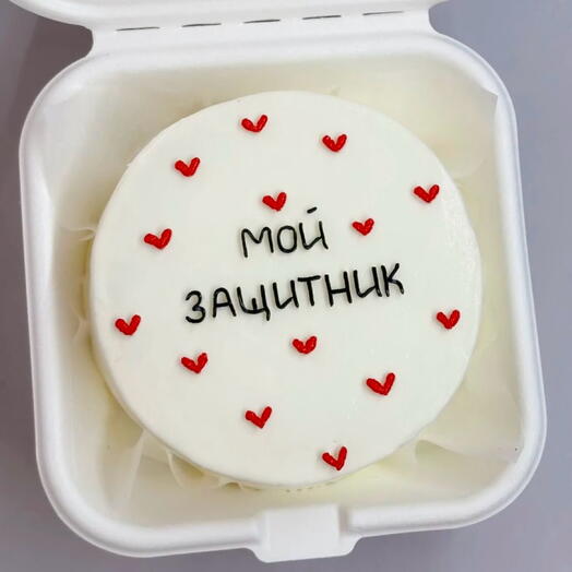 Бенто торт на 23 февраля мой защитник