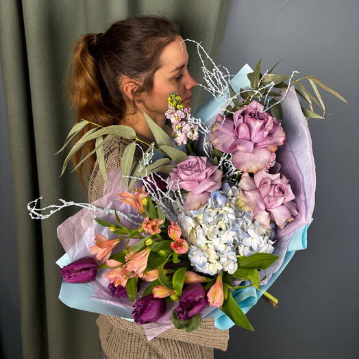 Авторский букет «Плакучая Ива»