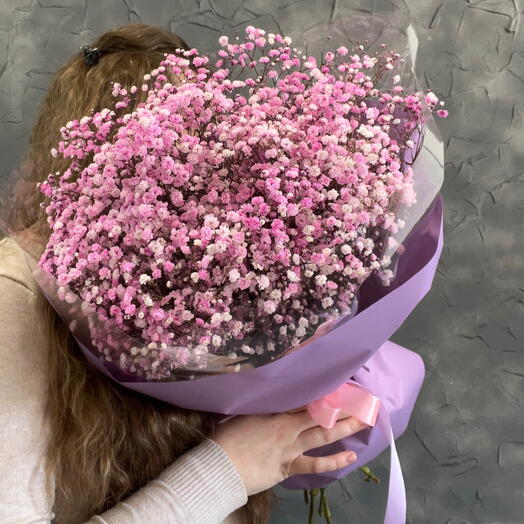 Гипсофила розовая букет