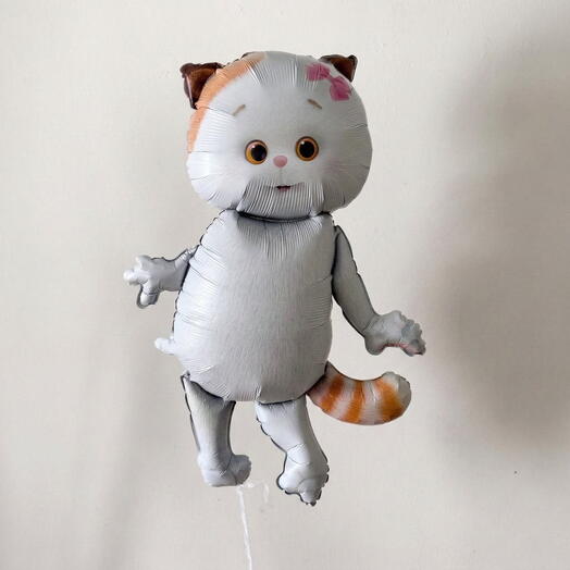 Фольгированная фигура кошечка😻
