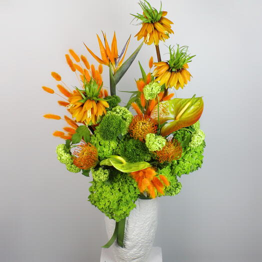 Интерьерный букет с рябчиком