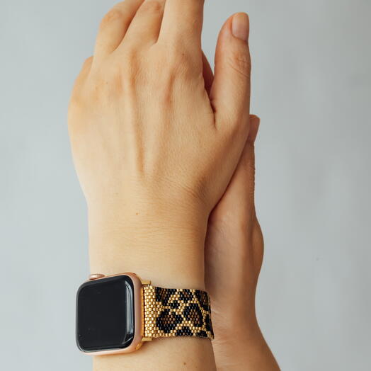 Ремешок для часов apple watch 38-40 мм Леопард ремешок для эпл вотч ремешок для смарт часов