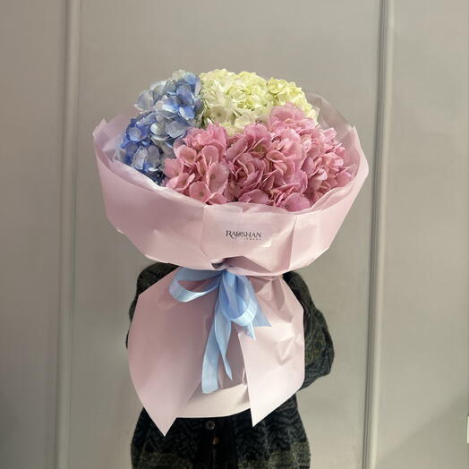 Beautiful hydrangea bouquet