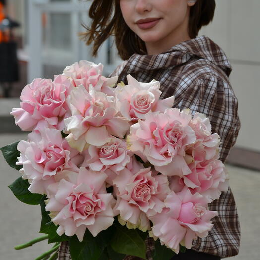 Розовые французкие розы