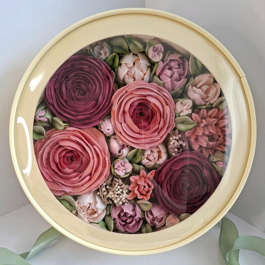 Коробка 25см "Дикая роза"
