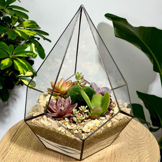 Florarium "Drop" large H30cm