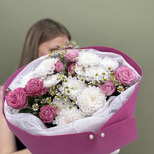 Малиновый букет