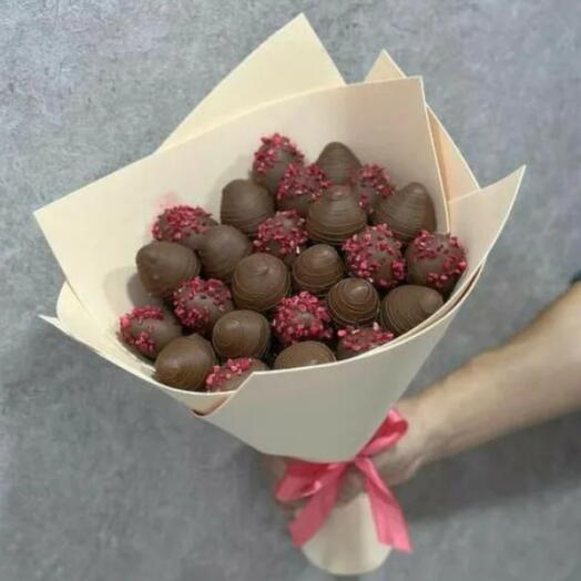 Букет из клубнички