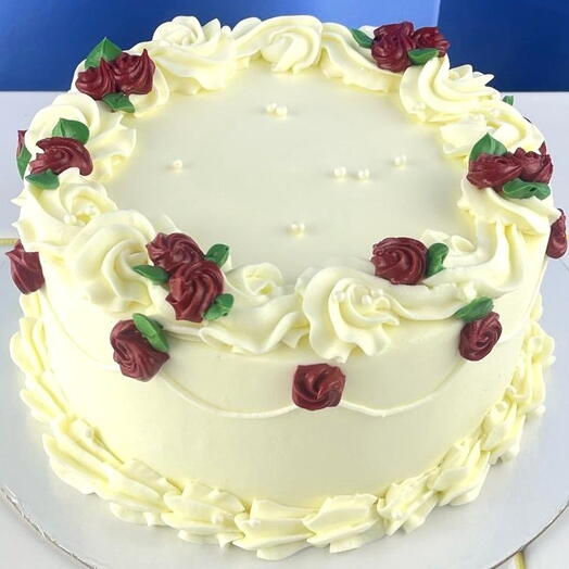 Торт ламбет девушке на день рождения, «Белоснежный»