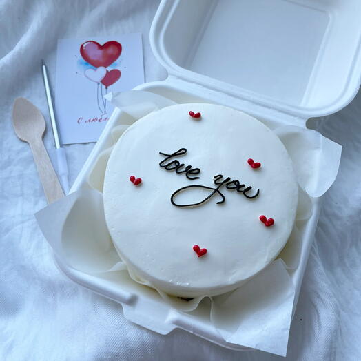 Бенто торт Love you