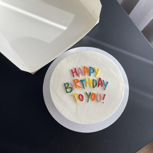 Торт 1 кг happy birthday